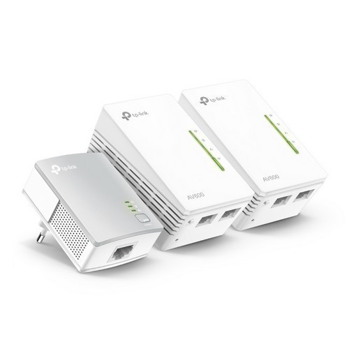 PLC TPL-LINK TL-WPA4220T KIT 3 UNIDADES 300MBPS